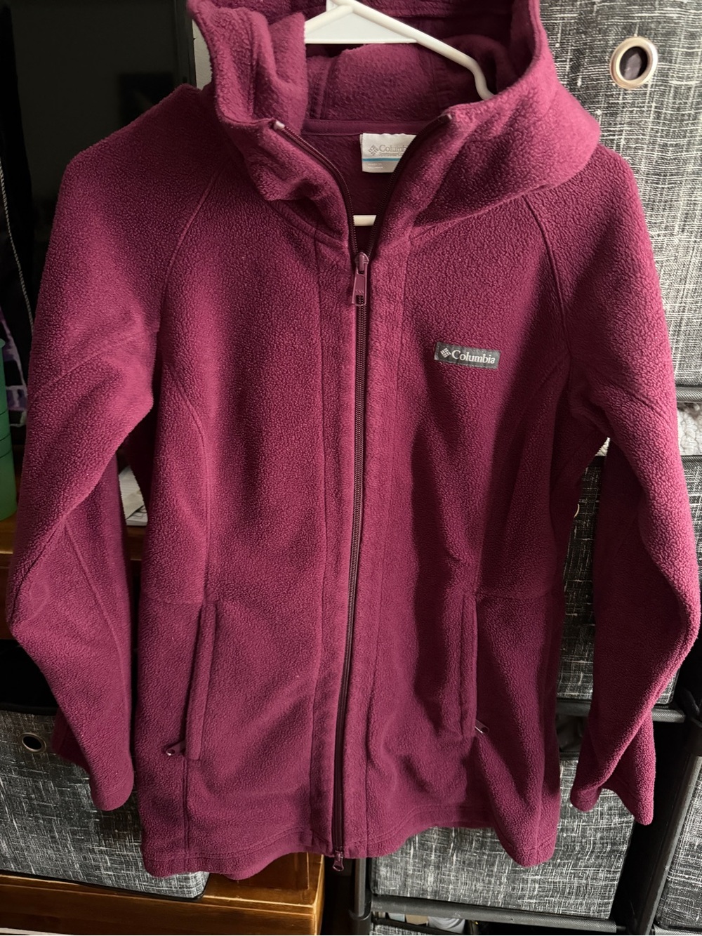 Columbia Fleece Hoodie size Small